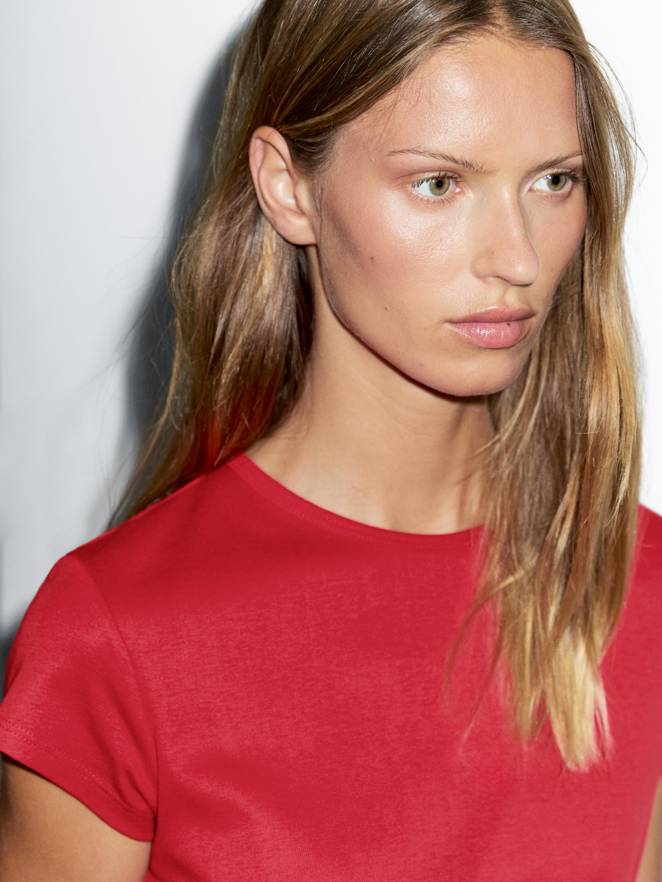 100% mercerised cotton short sleeve T-shirt